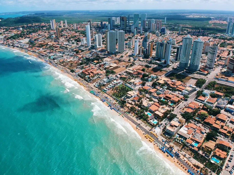 aerial photography of city building near the seashore during daytime — Salvador